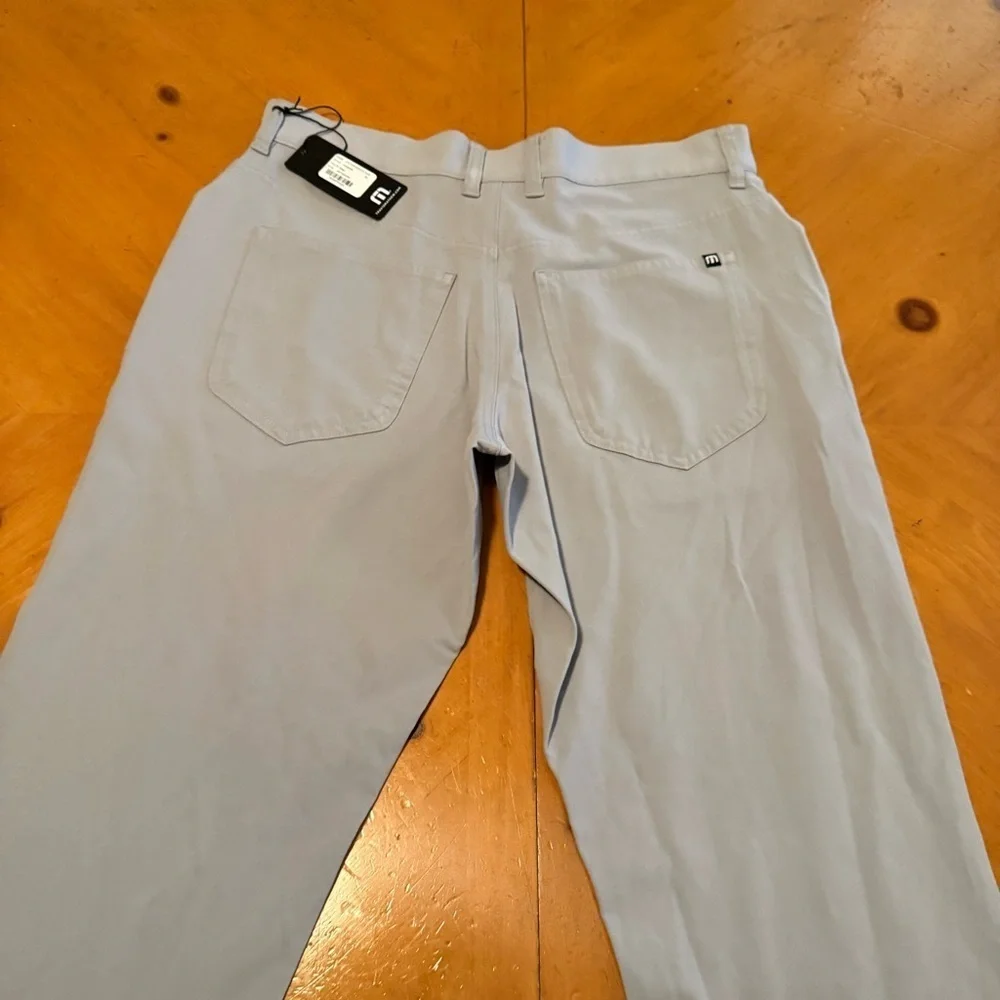 NEW Travis Mathew Open to Close Midweight Stretch Straight Leg Sleet Sz 30 x 33